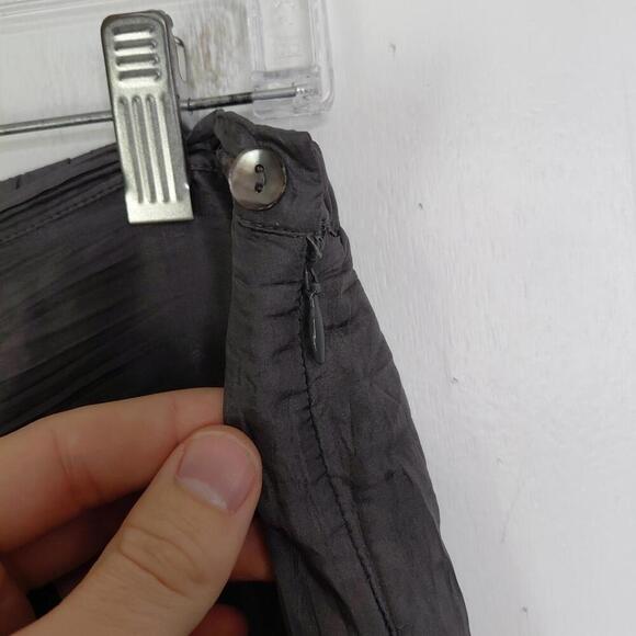 Chicos Skirt Womens M 1 Silk Maxi Beaded Sequin Embroidery Artsy Formal - Picture 6 of 9